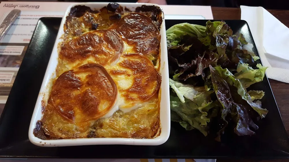 Gratin de Ravioles Au Saumon